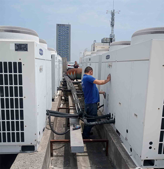 临城中央空调制热和不制冷系统维修方法